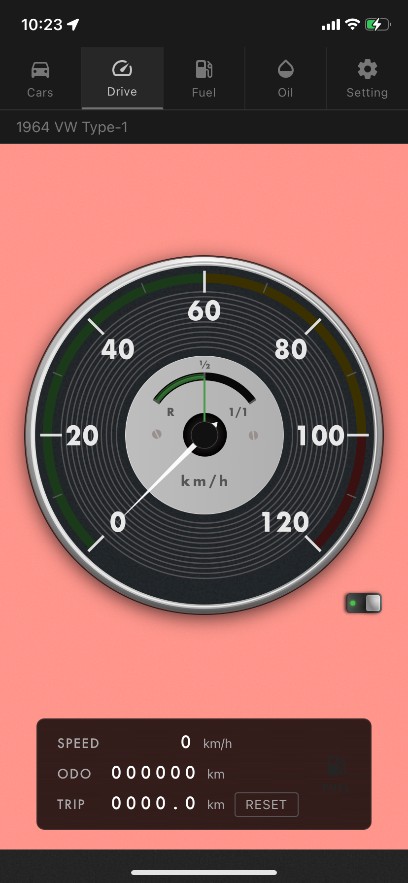 スピードメーター