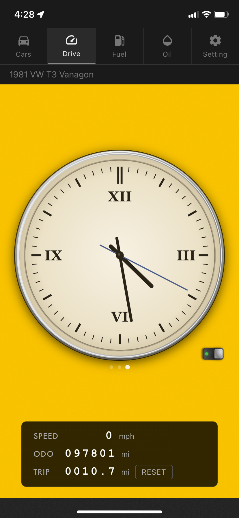 Clock mode
